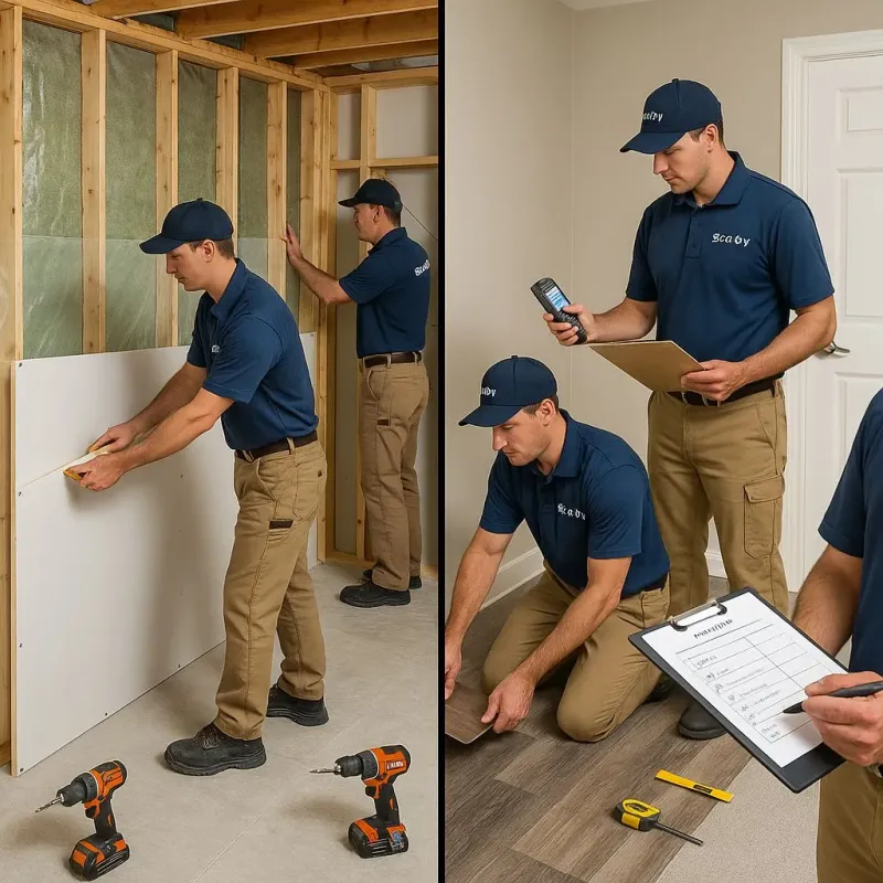Repairs and Reconstruction process in Caroline County, MD